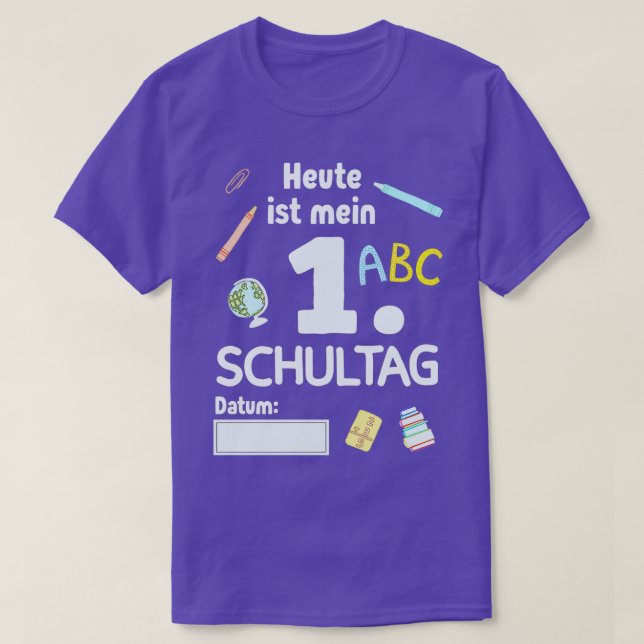 School enrolment start of school child 66 T-Shirt (Design Front)