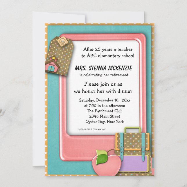 School Event Invitation (Front)