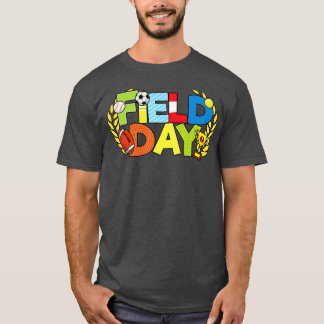 School Field Day Teacher 2022 Kids Girls Boys Men T-Shirt