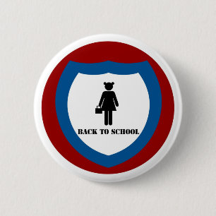 School girl - Badge