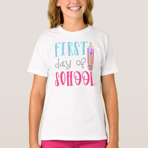 School -Girl's Ringer T-Shirt