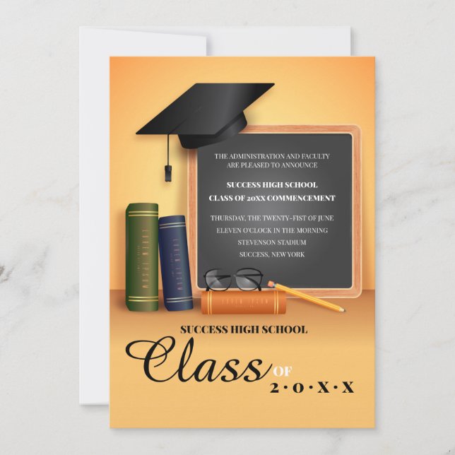 School Graduation Announcement (Front)