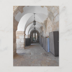 School Hallway Postcard