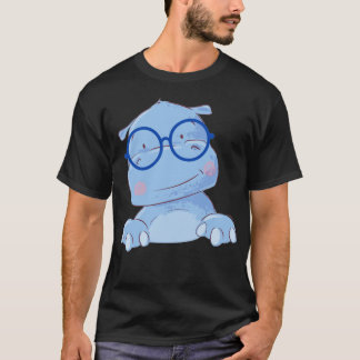 School Hippopotamus T-Shirt