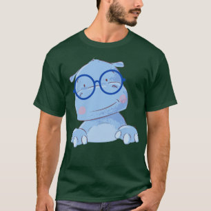 School Hippopotamus T-Shirt