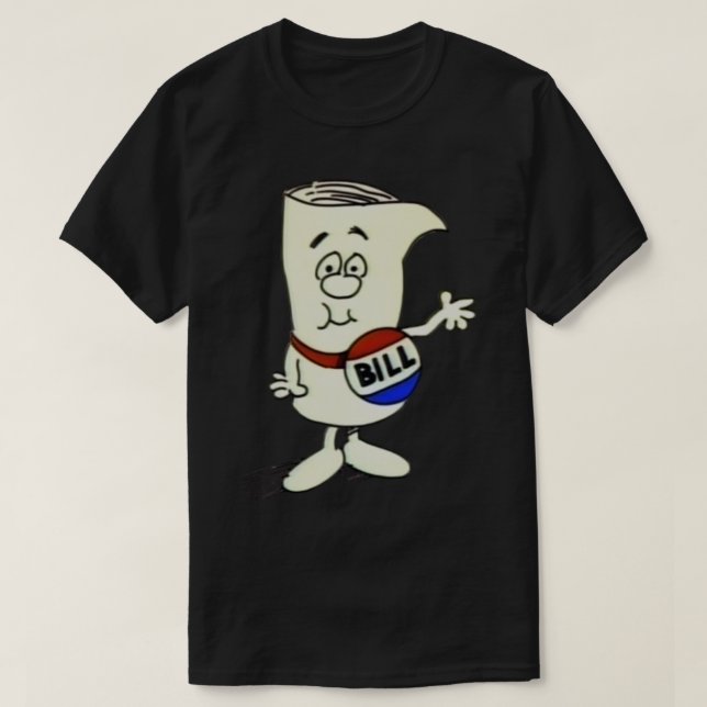 School House Rock I'm Just a Bill Sticker T-Shirt (Design Front)