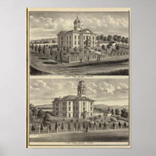 School houses, San Jose, California Poster