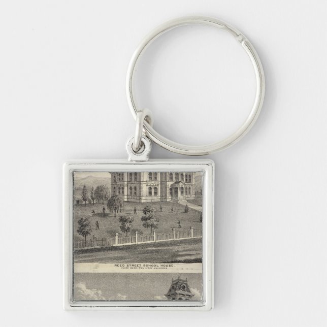 School houses, San Jose Key Ring (Front)