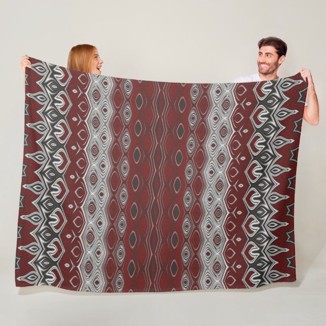 School hype-Stanford Fleece Blanket (In Situ)