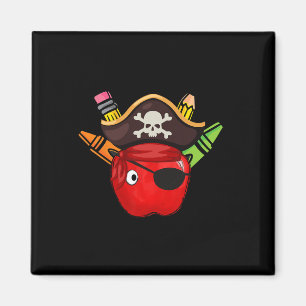 School International Talk Like A Pirate Day Pirate Magnet