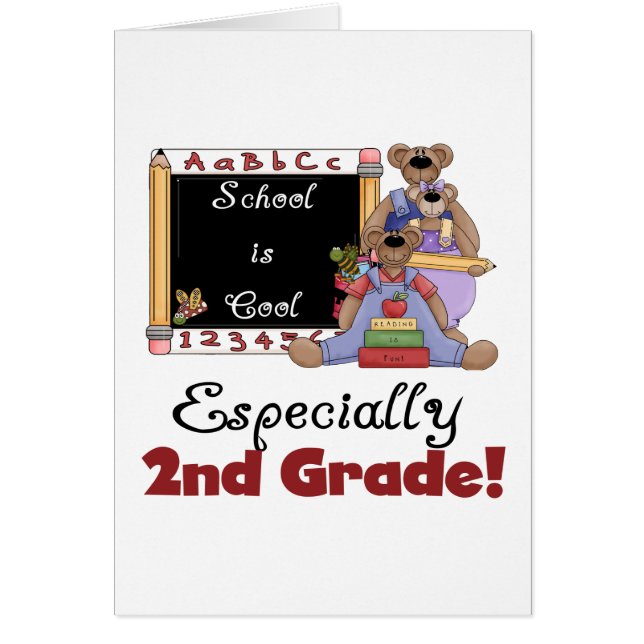 School is Cool Especially 2nd Grade (Front)