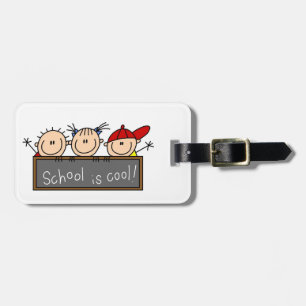 School is Cool Luggage Tag