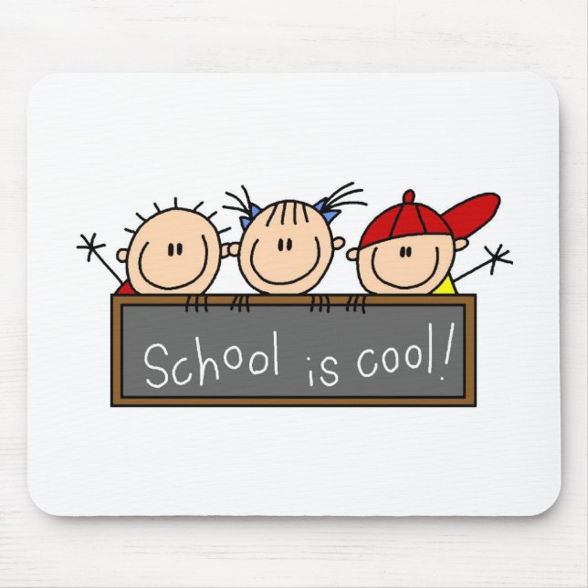 School is Cool Mouse Pad (Front)