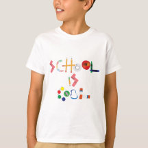 School is Cool on Boy's T-Shirt