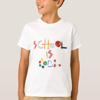 School is Cool on Boy's T-Shirt