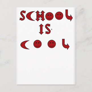 School is Cool  Postcard