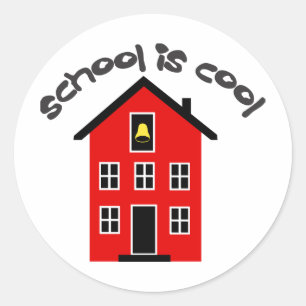 School is Cool Sticker