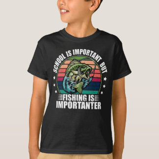 School Is Important But Fishing Is Importanter T-Shirt