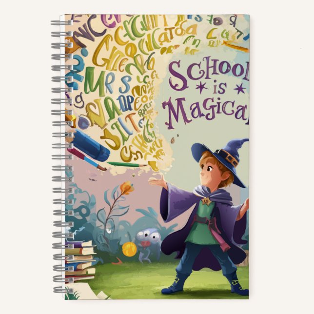 School is Magical! Notebook (Front)