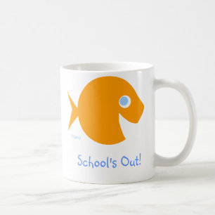 School Is Out Last Day of Class Teacher Vacation Coffee Mug