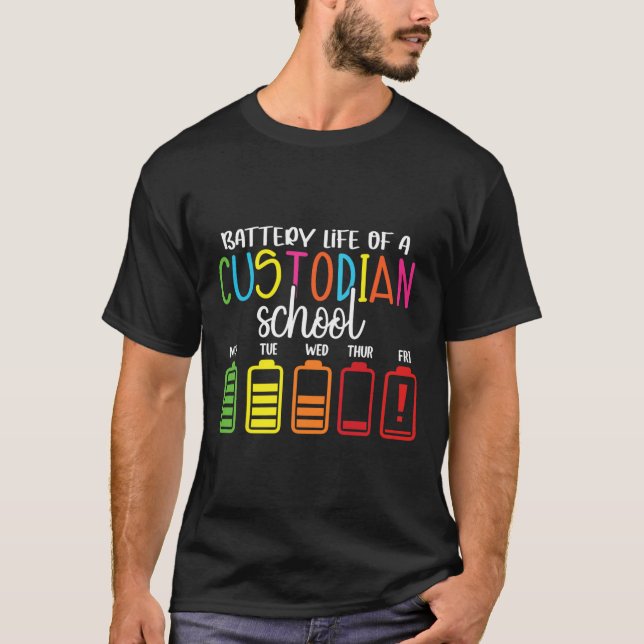 School Janitor  T-Shirt (Front)