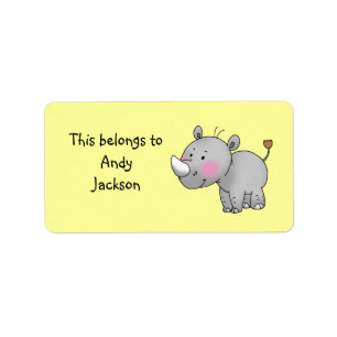 School Labels ( rhino )