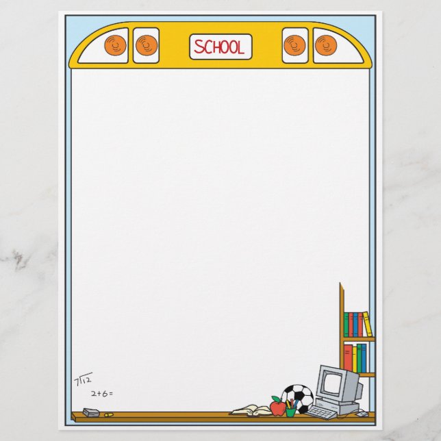 School Letterhead (Front)