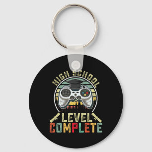 School Level Complete Gamer School Graduation Gift Key Ring