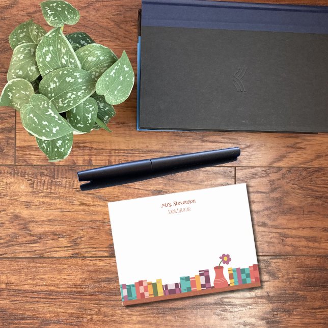 School Librarian Bookshelf Small Notes (Creator Uploaded)