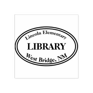 School Library Book Stamp