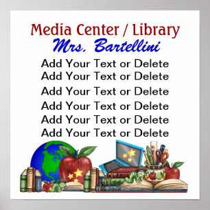 School / Library / Classroom Poster - SRF