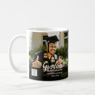 School Logo Graduate Photo Graduation Coffee Mug