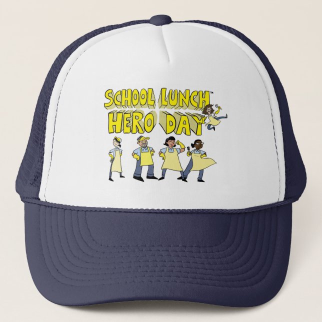 School Lunch Hero Day hat (Front)