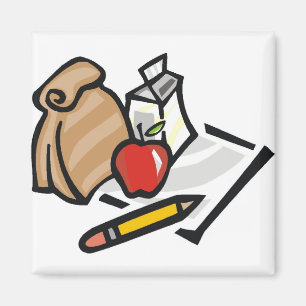 School Lunch Magnet