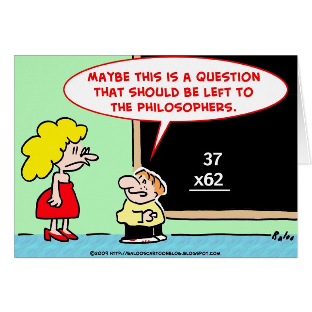 school math left philosophers (Front Horizontal)