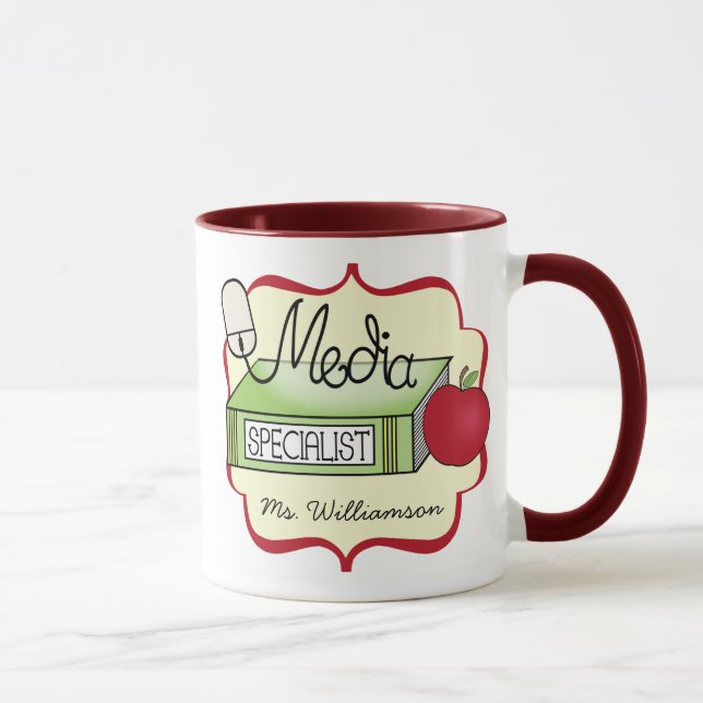 School Media Specialist Mug (Right)