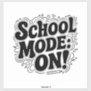 School Mode: ON! ,Vintage-Inspired Design