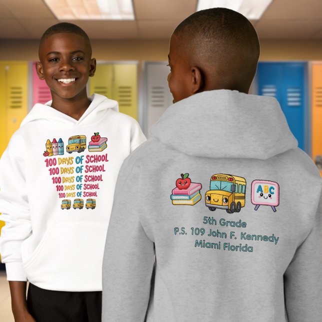 School Name Celebrate 100th Days (Creator Uploaded)