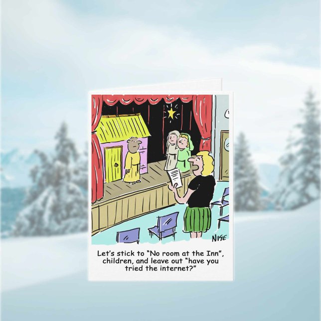 School Nativity Play Christmas Card (Creator Uploaded)