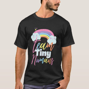 School Nicu Nurse Day Team Tiny Humans, Nurse Back T-Shirt
