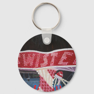School Night At The Fun Fair Key Ring