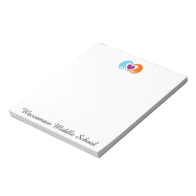 School Note Pad - SRF (Rotated)