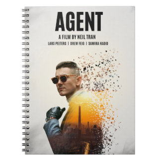 School notebook english word print