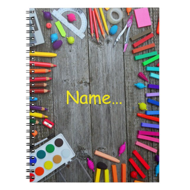 School notepad notebook (Front)