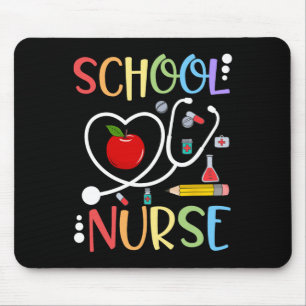 School Nurse Appreciation Nursing Nurse Day And Nu Mouse Pad
