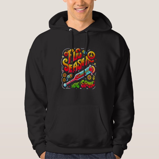 School nurse back to school flu season here I come Hoodie (Front)