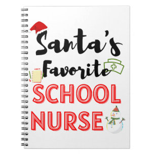 School Nurse Christmas Notebook