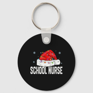 School Nurse Christmas Women Family Matching Group Key Ring