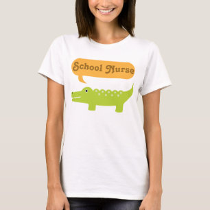School Nurse Crocodile T-Shirt