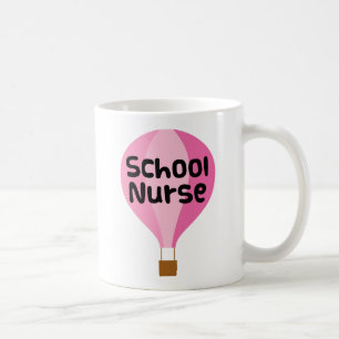 School Nurse Gift Balloon Coffee Mug